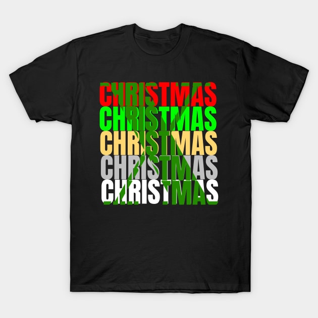 X Christmas T-Shirt by Tee Trendz